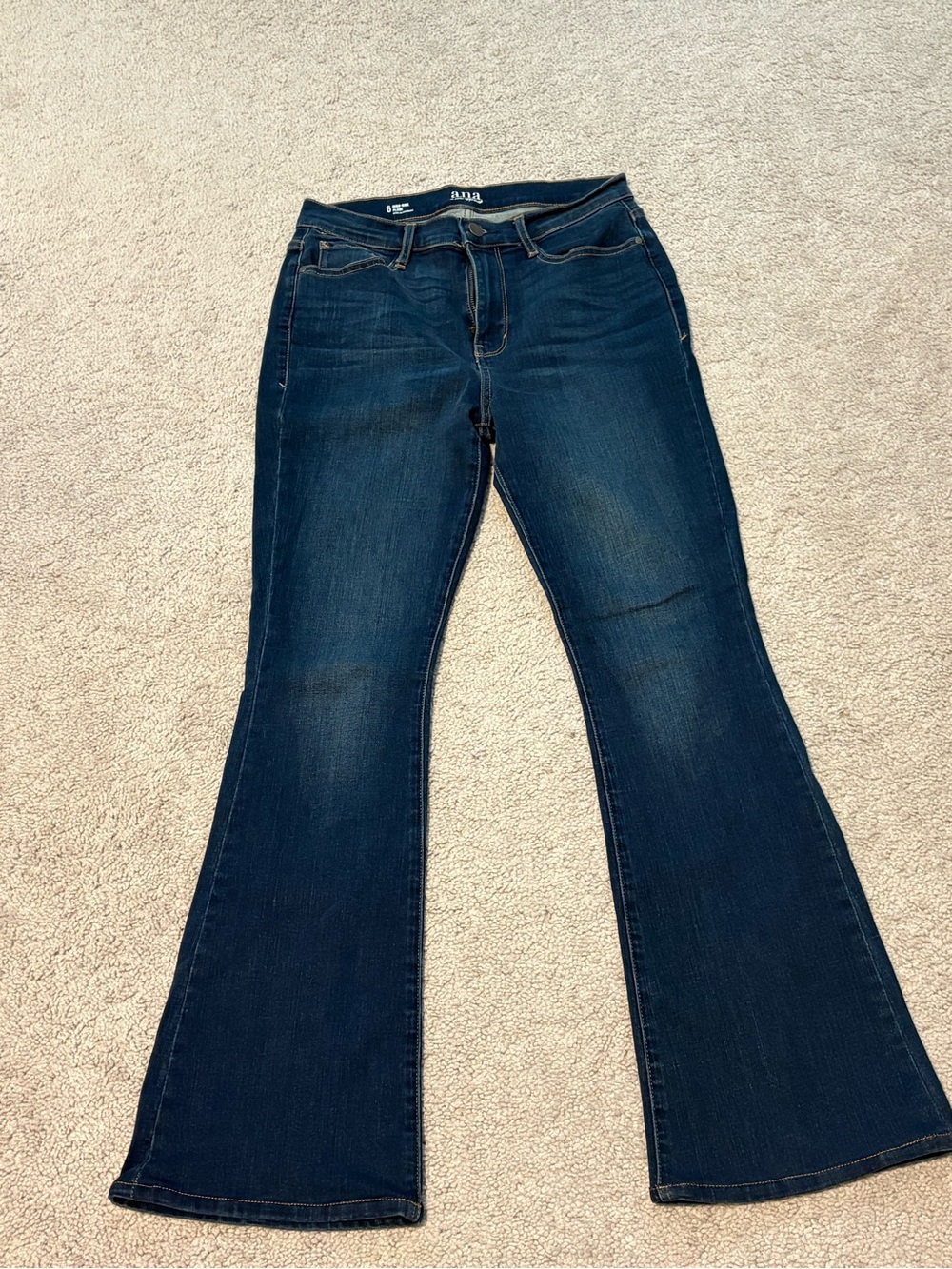 a.n.a Dark Blue Flare Jeans